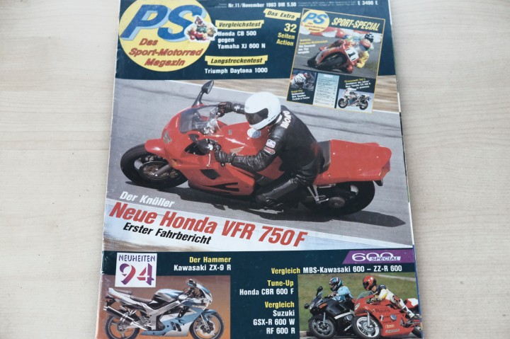 PS Sport Motorrad 11/1993